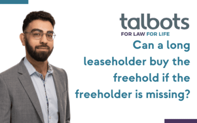 Missing Freeholder: right to buy the freehold to a long lease