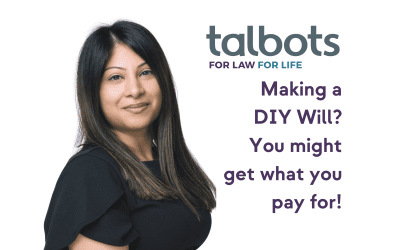 Risks of a DIY will…you get what you pay for!