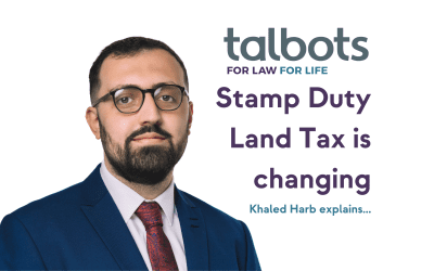 Stamp Duty Land Tax is changing